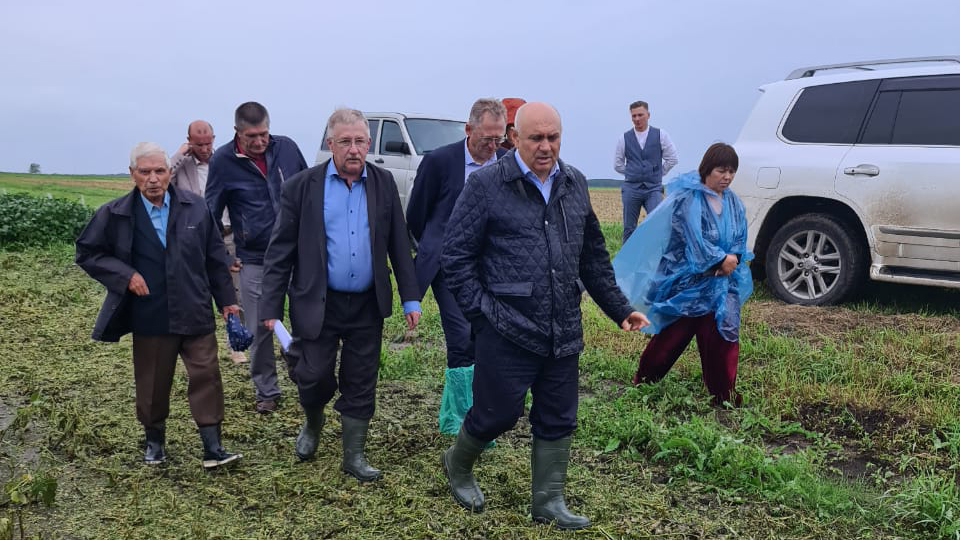 Тамбовский ГСУ посетил первый замминистра сельского хозяйства Джамбулат Хатуов