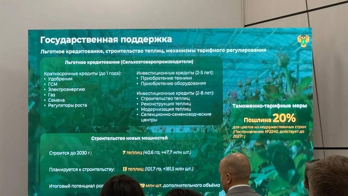 Обсуждение принципов регистрации селекционных достижений цветочно-декоративных культур в контексте текущих рыночных реалий 